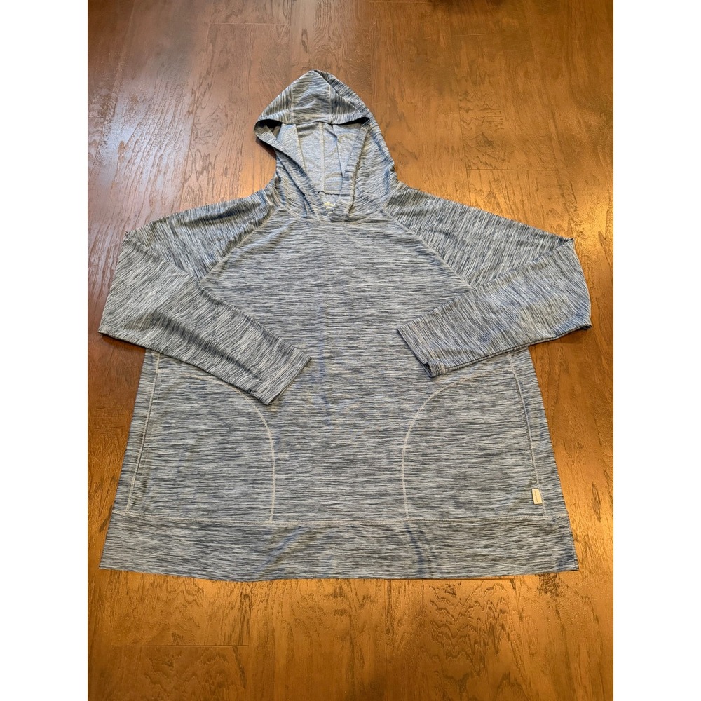 Eddie Bauer Women's XL Blue Heather Hoodie